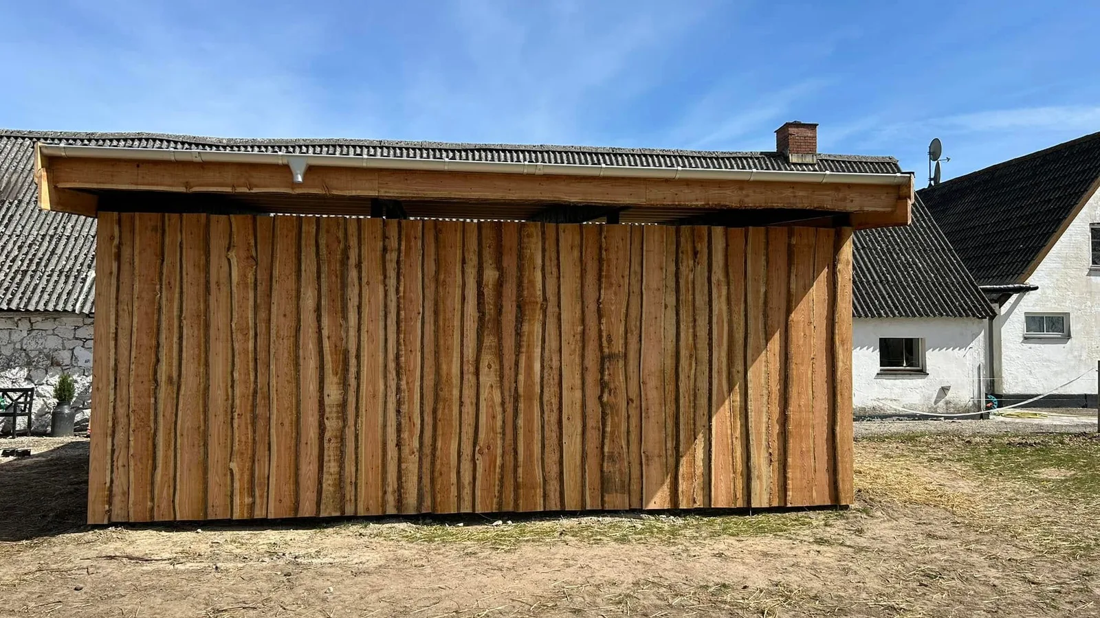Tagrenovering i gang på ældre hus